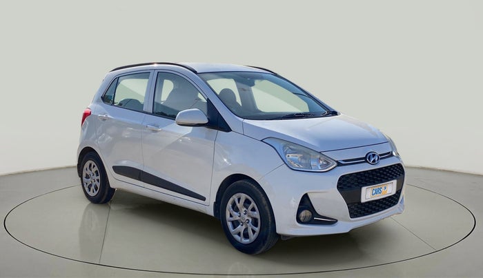 2018 Hyundai Grand i10 SPORTZ 1.2 KAPPA VTVT, Petrol, Manual, 81,153 km, Right Front Diagonal