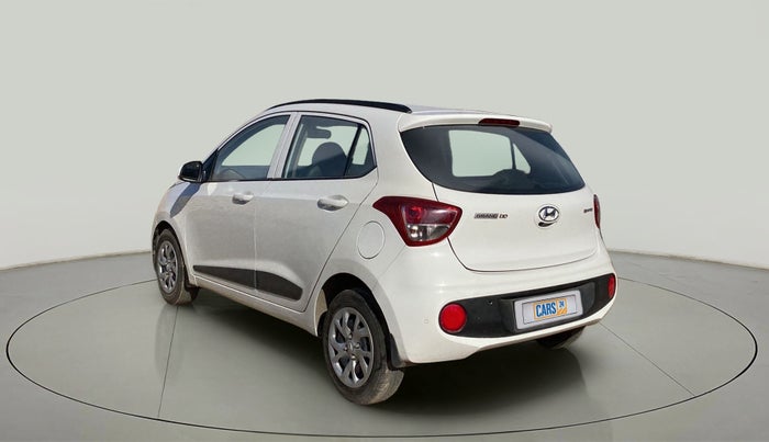 2018 Hyundai Grand i10 SPORTZ 1.2 KAPPA VTVT, Petrol, Manual, 81,153 km, Left Back Diagonal