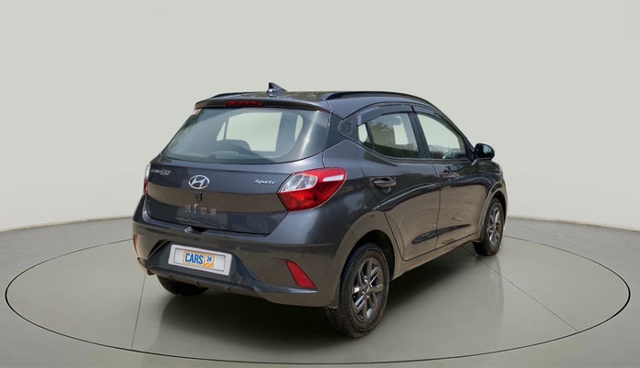 2021 Hyundai GRAND I10 NIOS SPORTZ 1.2 KAPPA VTVT, Petrol, Manual, 5,599 km, Right Back Diagonal