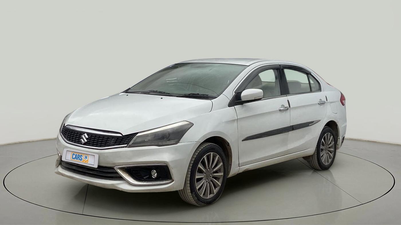 2019 Maruti Ciaz ALPHA 1.5 SHVS PETROL, Petrol, Manual, 34,967 km, Left Front Diagonal