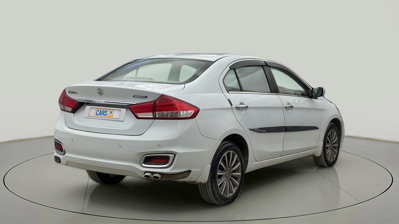 2019 Maruti Ciaz ALPHA 1.5 SHVS PETROL, Petrol, Manual, 34,967 km, Right Back Diagonal
