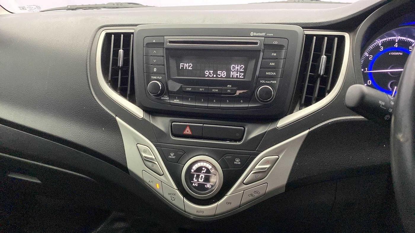 2017 Maruti Baleno ZETA PETROL 1.2, Petrol, Manual, 44,423 km, Air Conditioner