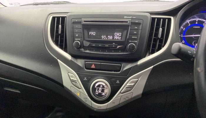 2017 Maruti Baleno ZETA PETROL 1.2, Petrol, Manual, 44,423 km, Air Conditioner