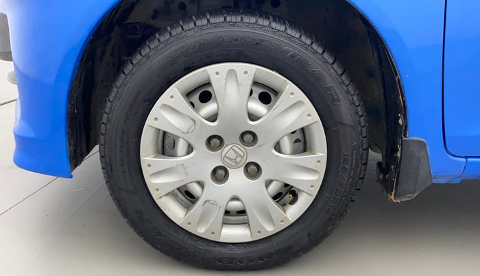 2013 Honda Brio S MT, Petrol, Manual, 89,337 km, Left Front Wheel