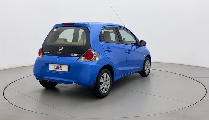 2013 Honda Brio S MT, Petrol, Manual, 89,337 km, Right Back Diagonal