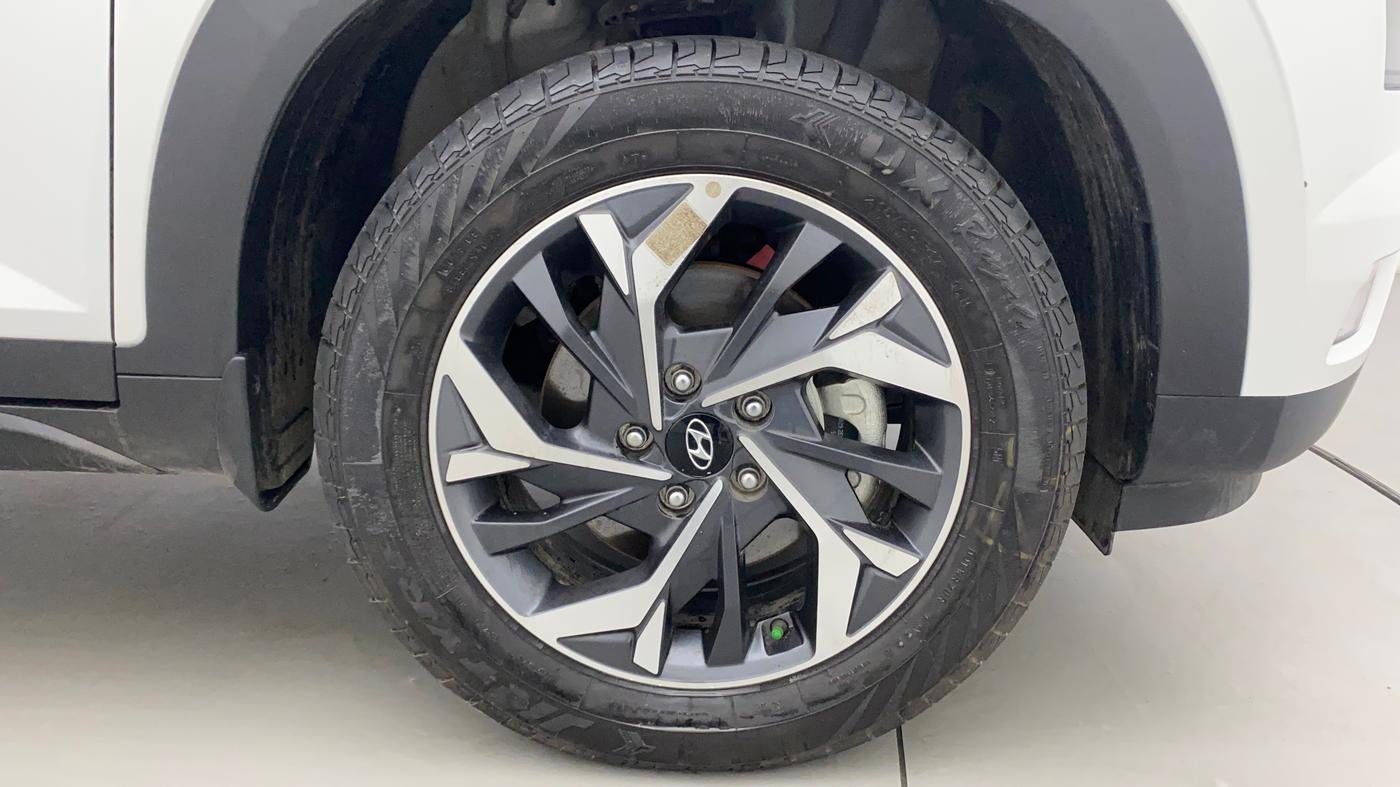 2022 Hyundai Creta SX (O) 1.4 TURBO DCT, Petrol, Automatic, 8,909 km, Right Front Wheel