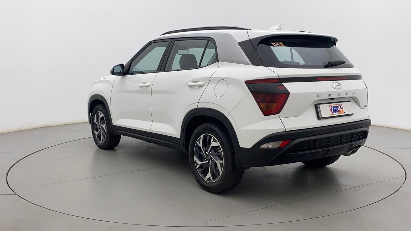 2022 Hyundai Creta SX (O) 1.4 TURBO DCT, Petrol, Automatic, 8,909 km, Left Back Diagonal