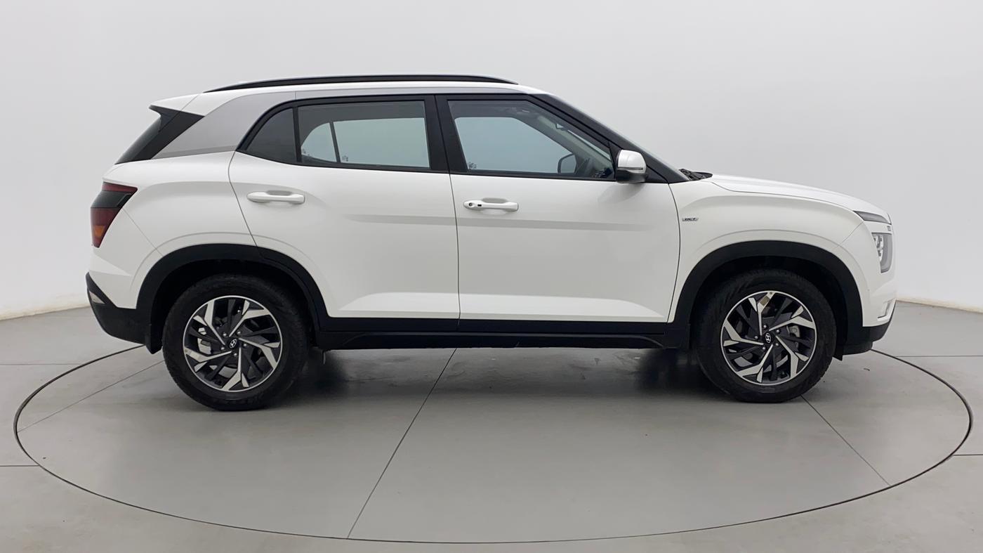 2022 Hyundai Creta SX (O) 1.4 TURBO DCT, Petrol, Automatic, 8,909 km, Right Side View