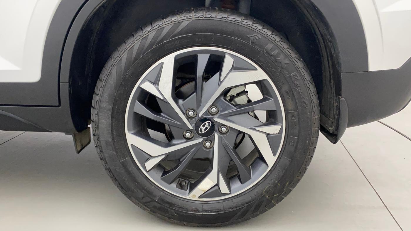 2022 Hyundai Creta SX (O) 1.4 TURBO DCT, Petrol, Automatic, 8,909 km, Left Rear Wheel