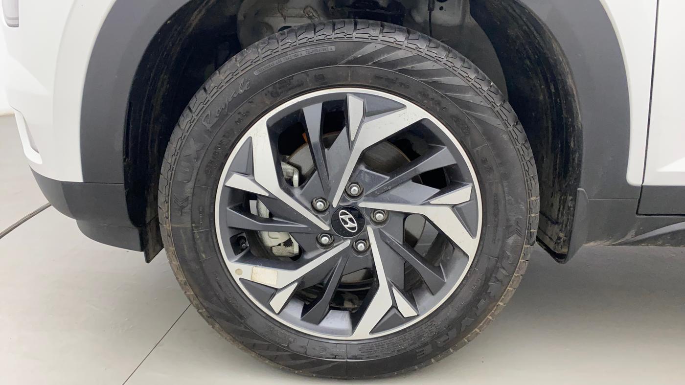2022 Hyundai Creta SX (O) 1.4 TURBO DCT, Petrol, Automatic, 8,909 km, Left Front Wheel