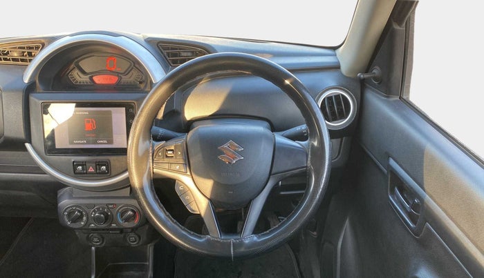 2020 Maruti S PRESSO VXI+, Petrol, Manual, 47,017 km, Steering Wheel Close Up