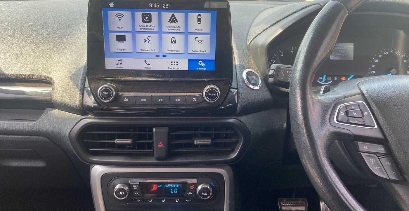 2018 Ford Ecosport TITANIUM + 1.5L PETROL AT, Petrol, Automatic, 81,814 km, Air Conditioner