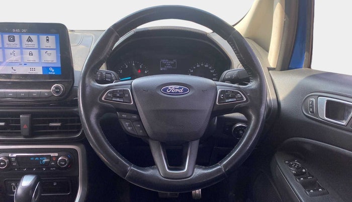 2018 Ford Ecosport TITANIUM + 1.5L PETROL AT, Petrol, Automatic, 81,814 km, Steering Wheel Close Up