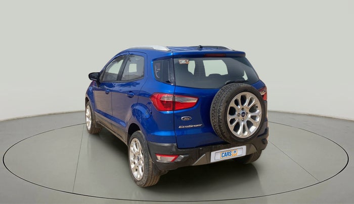 2018 Ford Ecosport TITANIUM + 1.5L PETROL AT, Petrol, Automatic, 81,814 km, Left Back Diagonal
