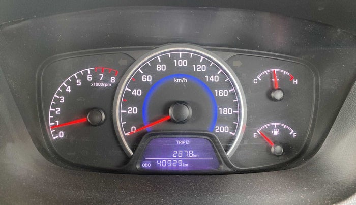 2018 Hyundai Grand i10 SPORTZ 1.2 KAPPA VTVT, Petrol, Manual, 40,898 km, Odometer Image