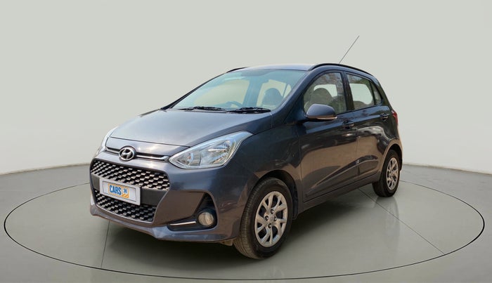 2018 Hyundai Grand i10 SPORTZ 1.2 KAPPA VTVT, Petrol, Manual, 40,898 km, Left Front Diagonal