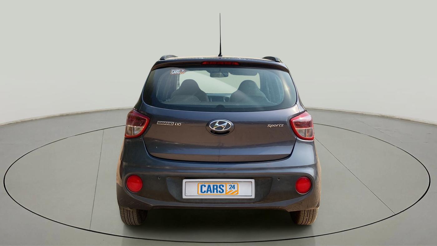 2018 Hyundai Grand i10 SPORTZ 1.2 KAPPA VTVT, Petrol, Manual, 40,898 km, Back/Rear