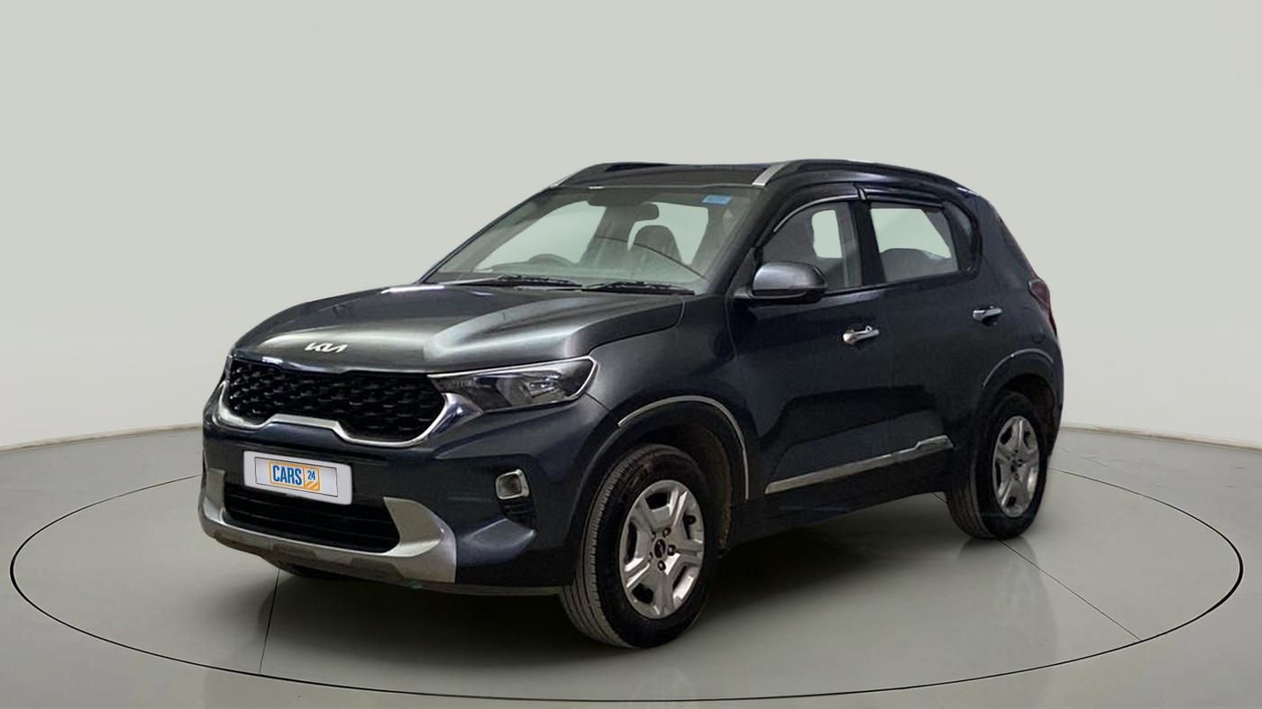 2022 KIA SONET HTK PLUS 1.0 IMT, Petrol, Manual, 32,272 km, Left Front Diagonal