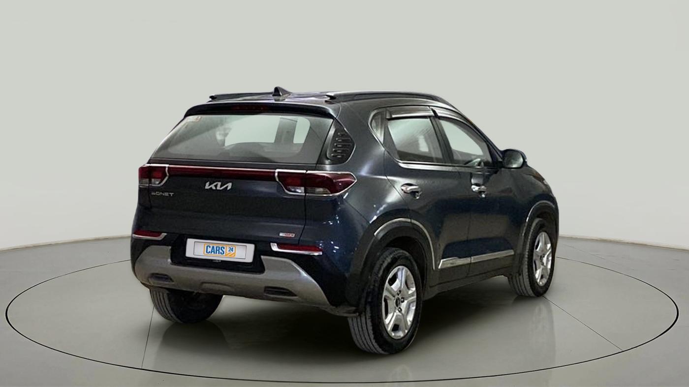 2022 KIA SONET HTK PLUS 1.0 IMT, Petrol, Manual, 32,272 km, Right Back Diagonal