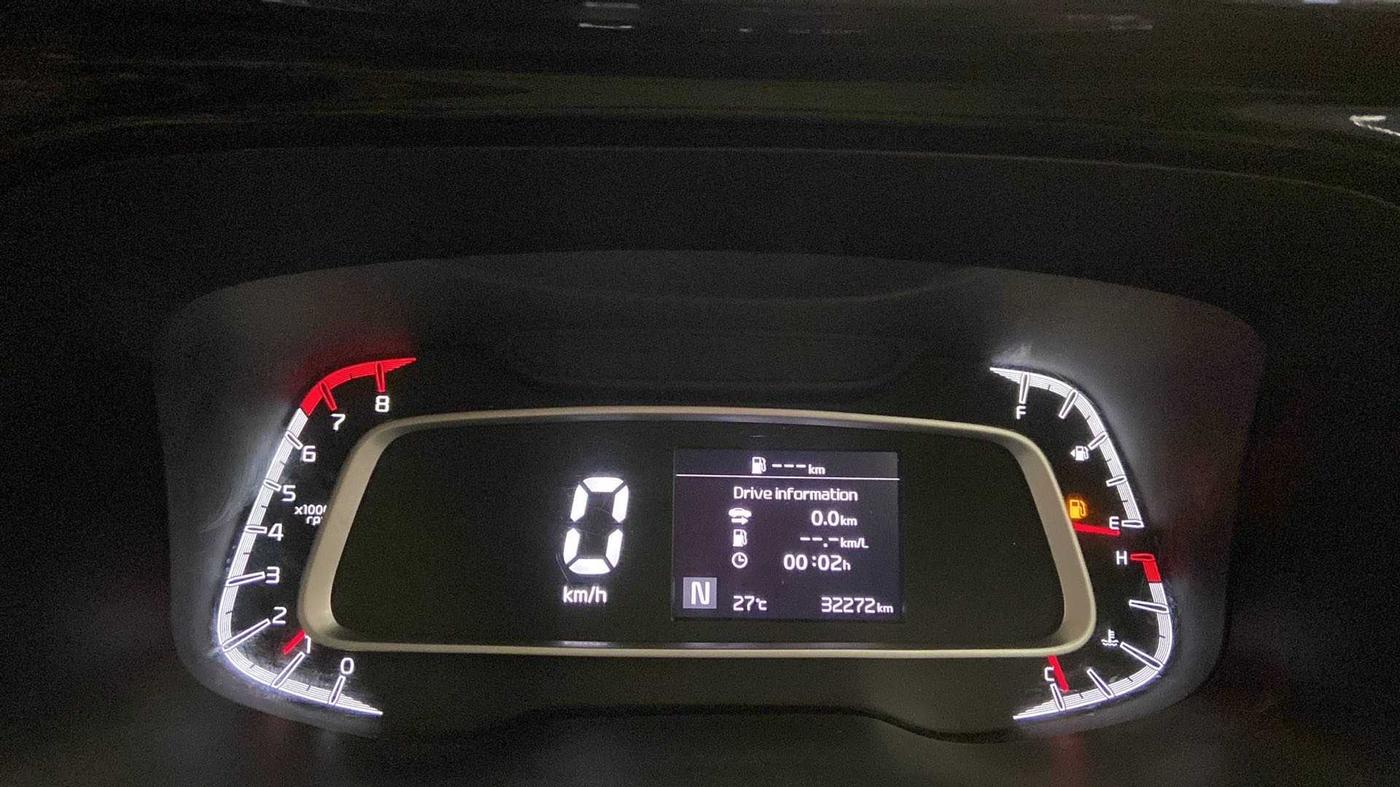 2022 KIA SONET HTK PLUS 1.0 IMT, Petrol, Manual, 32,272 km, Odometer Image
