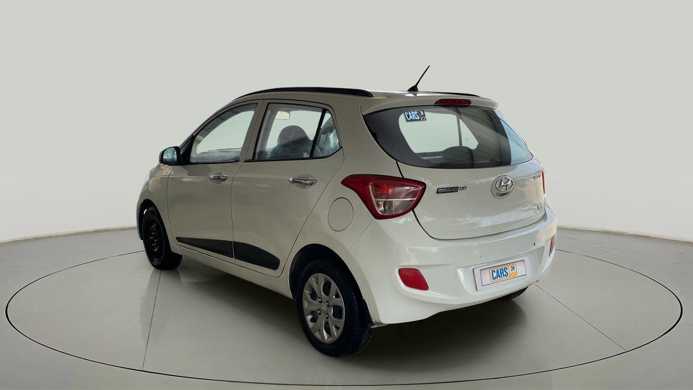 2014 Hyundai Grand i10 SPORTZ 1.2 KAPPA VTVT, Petrol, Manual, 64,370 km, Left Back Diagonal