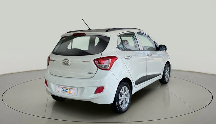 2014 Hyundai Grand i10 SPORTZ 1.2 KAPPA VTVT, Petrol, Manual, 64,370 km, Right Back Diagonal