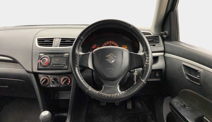 2017 Maruti Swift LXI (O), Petrol, Manual, 55,771 km, Steering Wheel Close Up