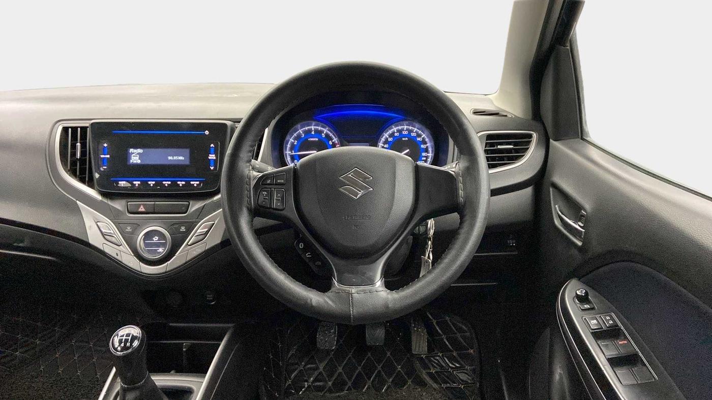 2020 Maruti Baleno DELTA PETROL 1.2, Petrol, Manual, 22,808 km, Steering Wheel Close Up