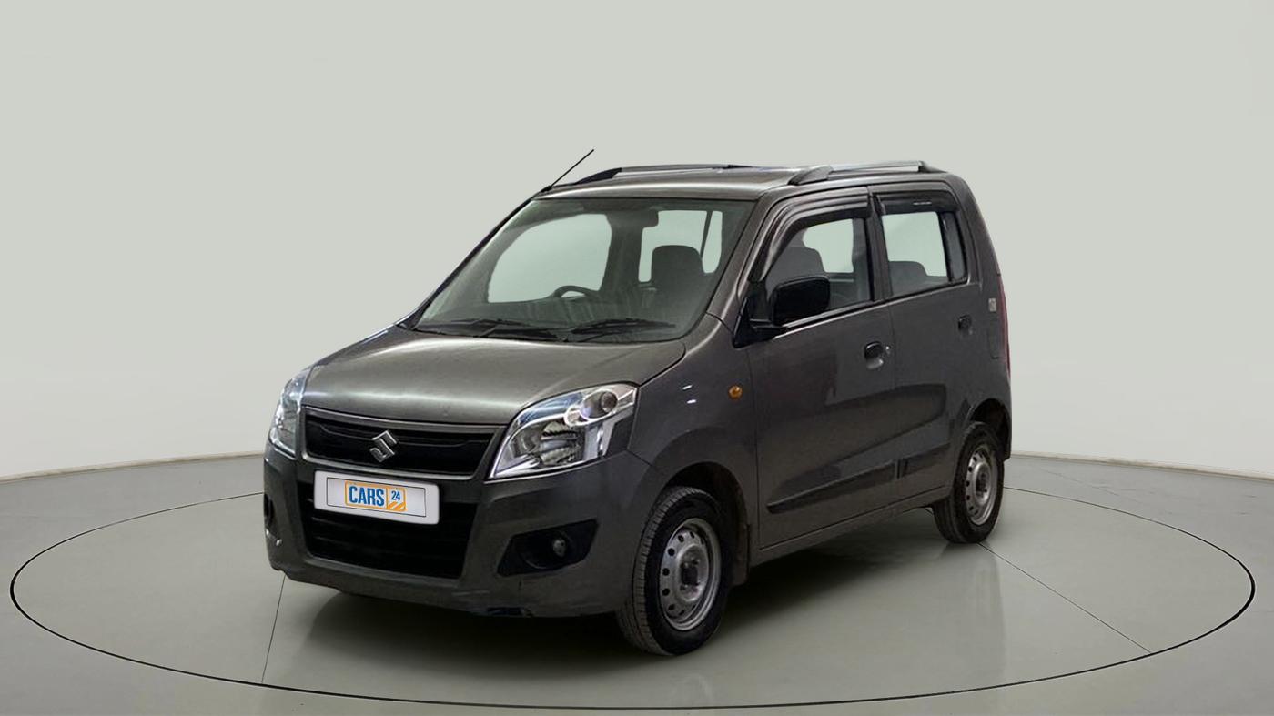 2018 Maruti Wagon R 1.0 LXI CNG, CNG, Manual, 62,008 km, Left Front Diagonal