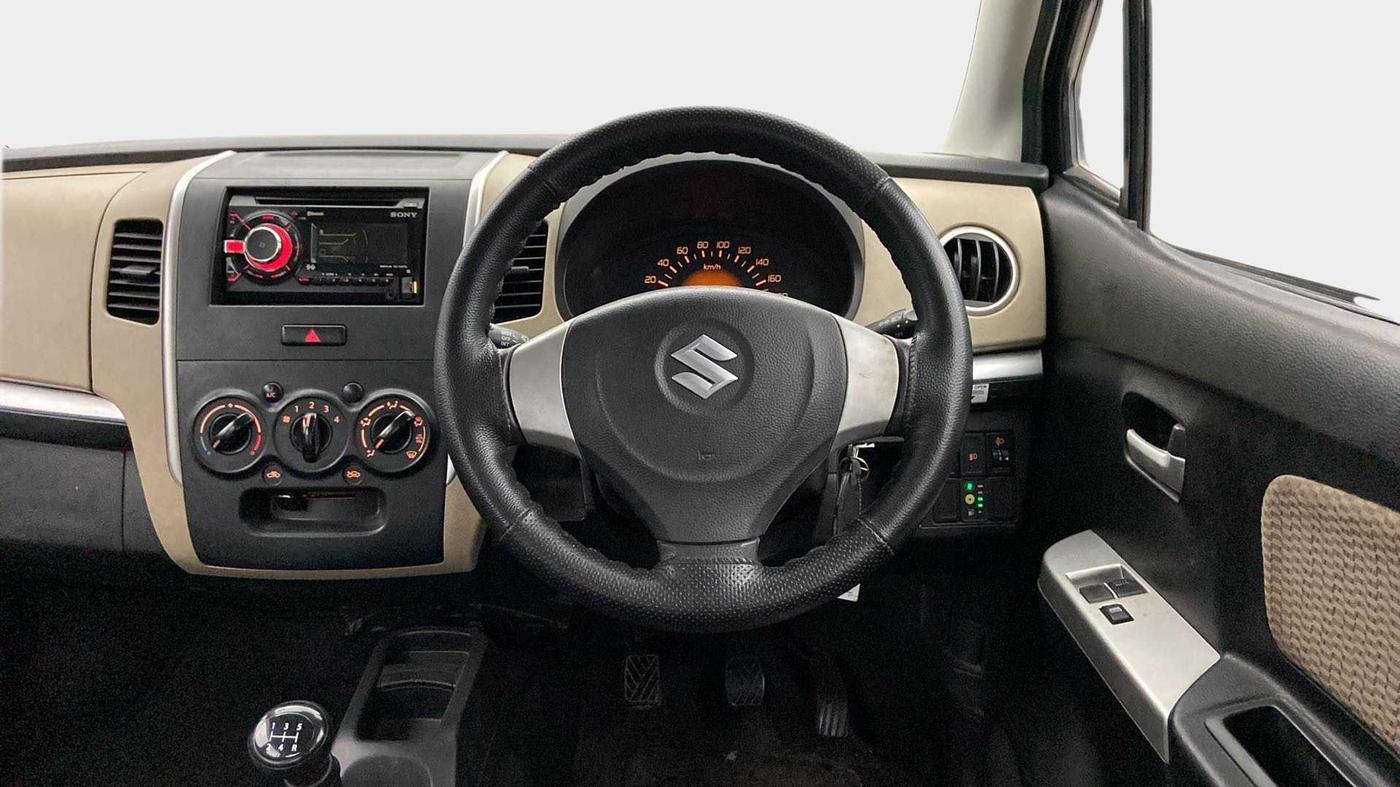 2018 Maruti Wagon R 1.0 LXI CNG, CNG, Manual, 62,008 km, Steering Wheel Close Up