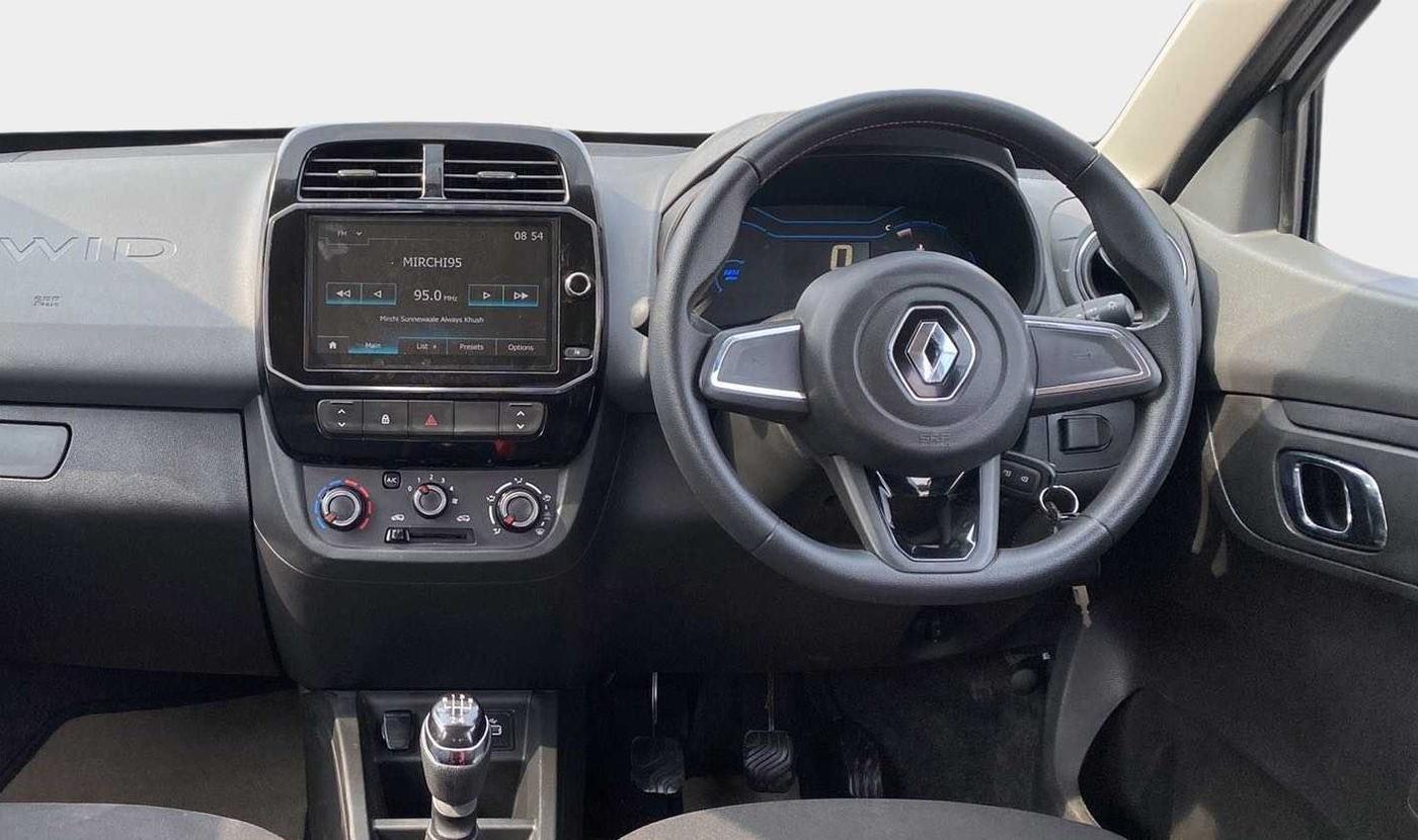2020 Renault Kwid RXT 1.0 (O), Petrol, Manual, 14,267 km, Steering Wheel Close Up