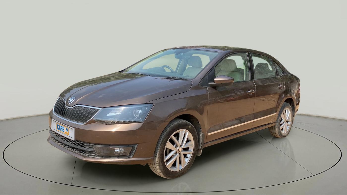 2020 Skoda Rapid STYLE TSI, Petrol, Manual, 57,114 km, Left Front Diagonal