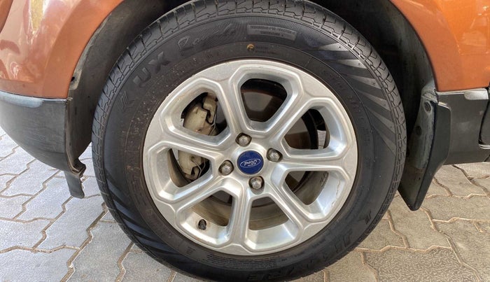 2018 Ford Ecosport TITANIUM + 1.5L PETROL AT, Petrol, Automatic, 36,905 km, Left front tyre - Tyre dimensions are different from each other