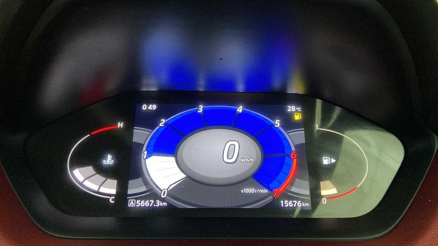 2022 Nissan MAGNITE XV RED EDITION, Petrol, Manual, 15,648 km, Odometer Image