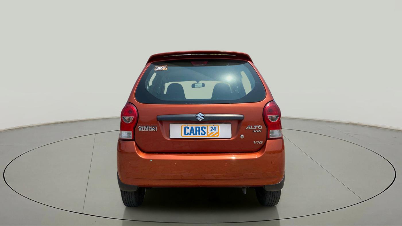 2013 Maruti Alto K10 VXI, Petrol, Manual, 34,641 km, Back/Rear