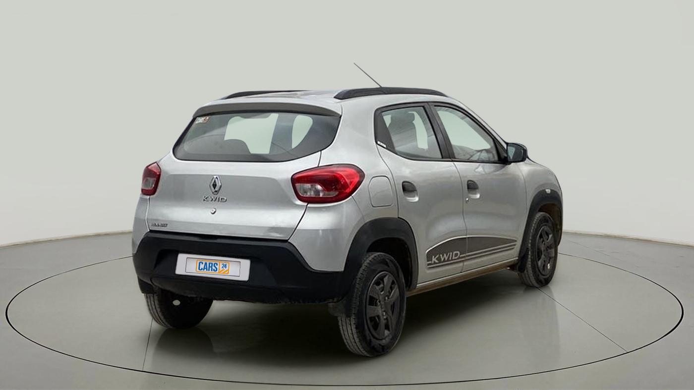 2019 Renault Kwid RXT 1.0 (O), Petrol, Manual, 35,099 km, Right Back Diagonal