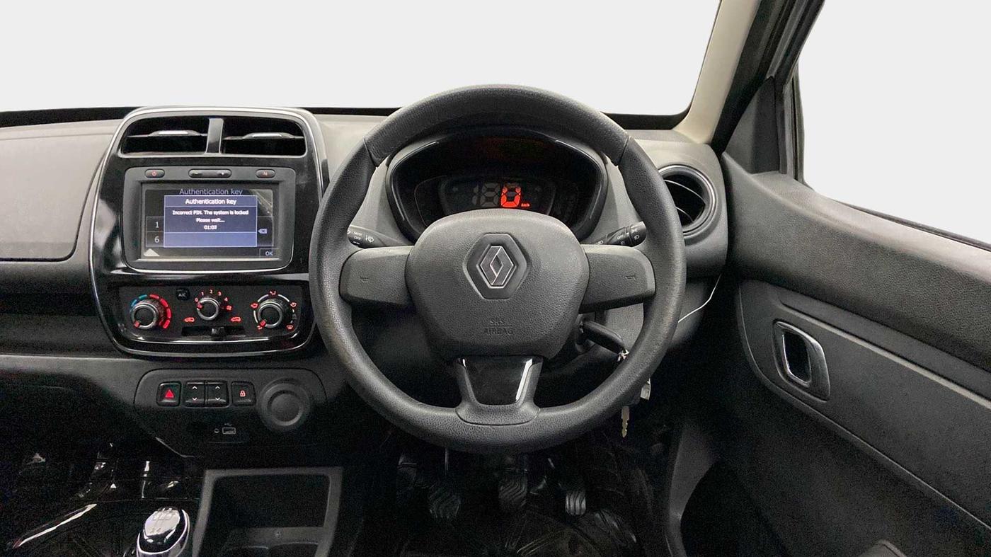 2019 Renault Kwid RXT 1.0 (O), Petrol, Manual, 35,099 km, Steering Wheel Close Up