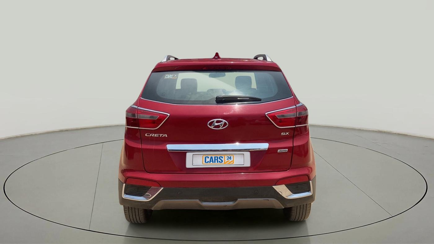 2017 Hyundai Creta SX PLUS AT 1.6 PETROL, Petrol, Automatic, 81,020 km, Back/Rear