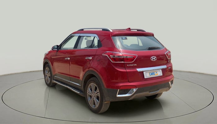 2017 Hyundai Creta SX PLUS AT 1.6 PETROL, Petrol, Automatic, 81,020 km, Left Back Diagonal