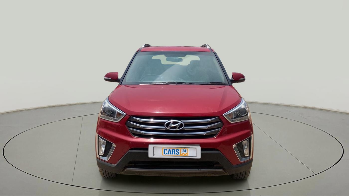 2017 Hyundai Creta SX PLUS AT 1.6 PETROL, Petrol, Automatic, 81,020 km, Front