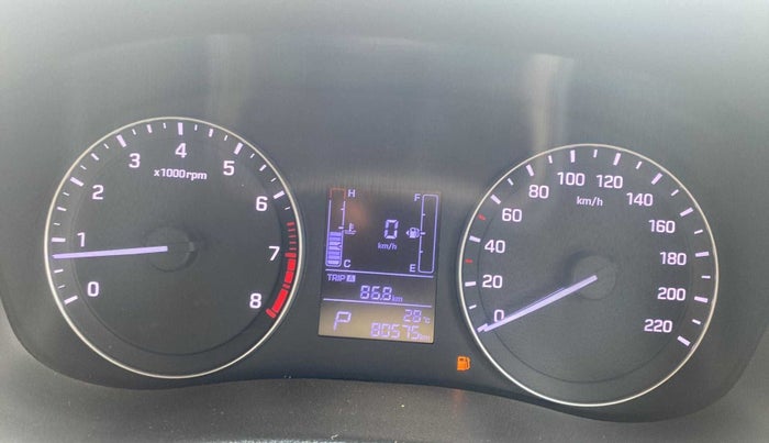 2017 Hyundai Creta SX PLUS AT 1.6 PETROL, Petrol, Automatic, 81,020 km, Odometer Image