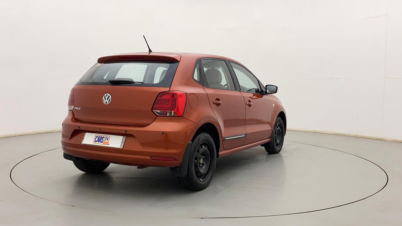2014 Volkswagen Polo COMFORTLINE 1.2L, Petrol, Manual, 58,833 km, Right Back Diagonal