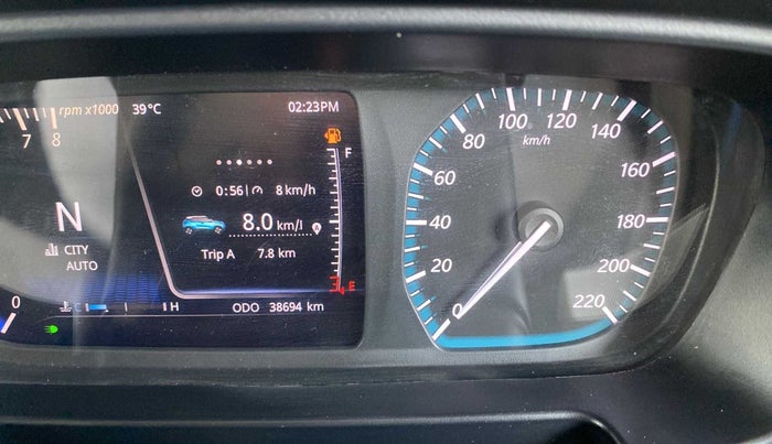 2022 Tata PUNCH CREATIVE  AMT, Petrol, Automatic, 38,687 km, Odometer Image