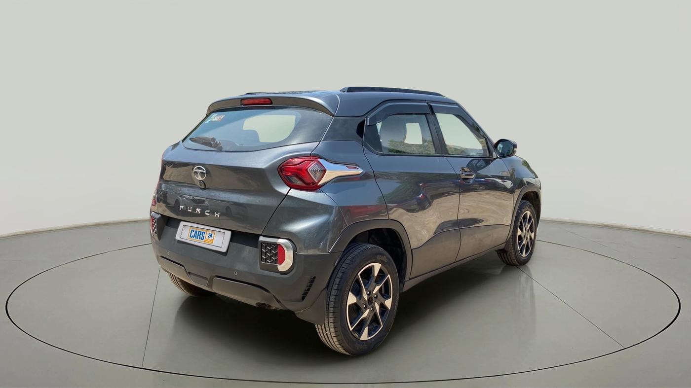 2022 Tata PUNCH CREATIVE  AMT, Petrol, Automatic, 38,687 km, Right Back Diagonal