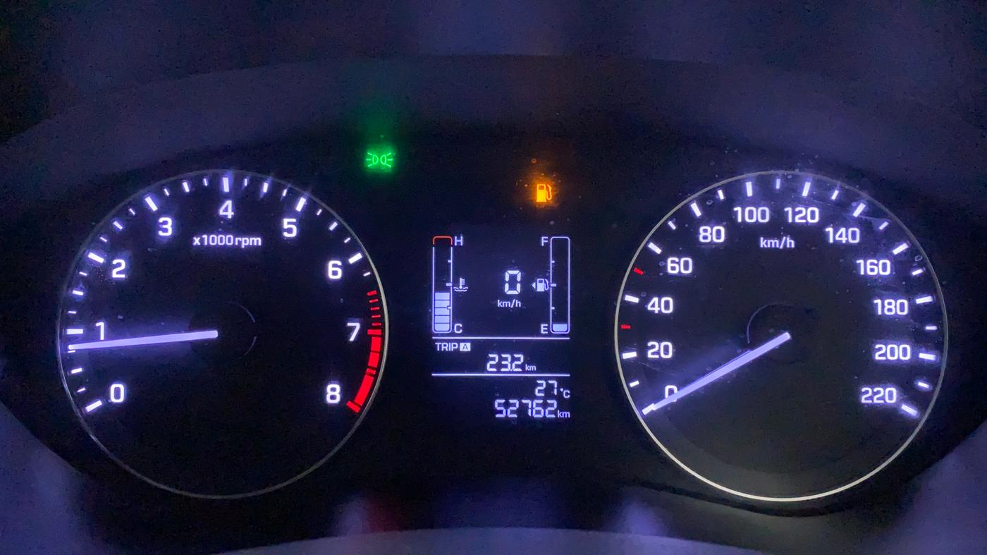 2015 Hyundai Elite i20 SPORTZ 1.2, Petrol, Manual, 52,943 km, Odometer Image