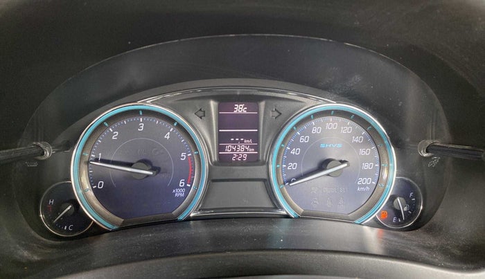 2016 Maruti Ciaz VDI+ SHVS, Diesel, Manual, 1,04,360 km, Odometer Image