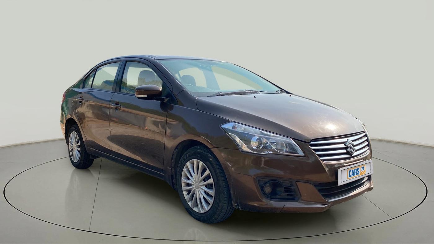 2016 Maruti Ciaz VDI+ SHVS, CNG, Manual, 1,04,360 km, SRP