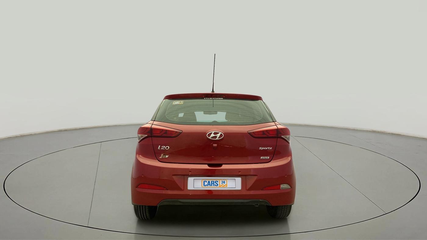 2015 Hyundai Elite i20 SPORTZ 1.2, Petrol, Manual, 83,837 km, Back/Rear
