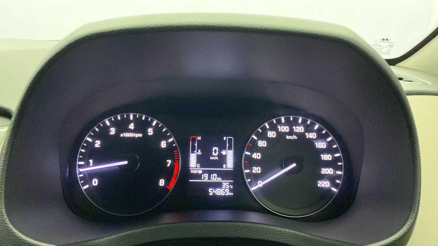 2016 Hyundai Creta SX PLUS 1.6 PETROL, Petrol, Manual, 54,853 km, Odometer Image