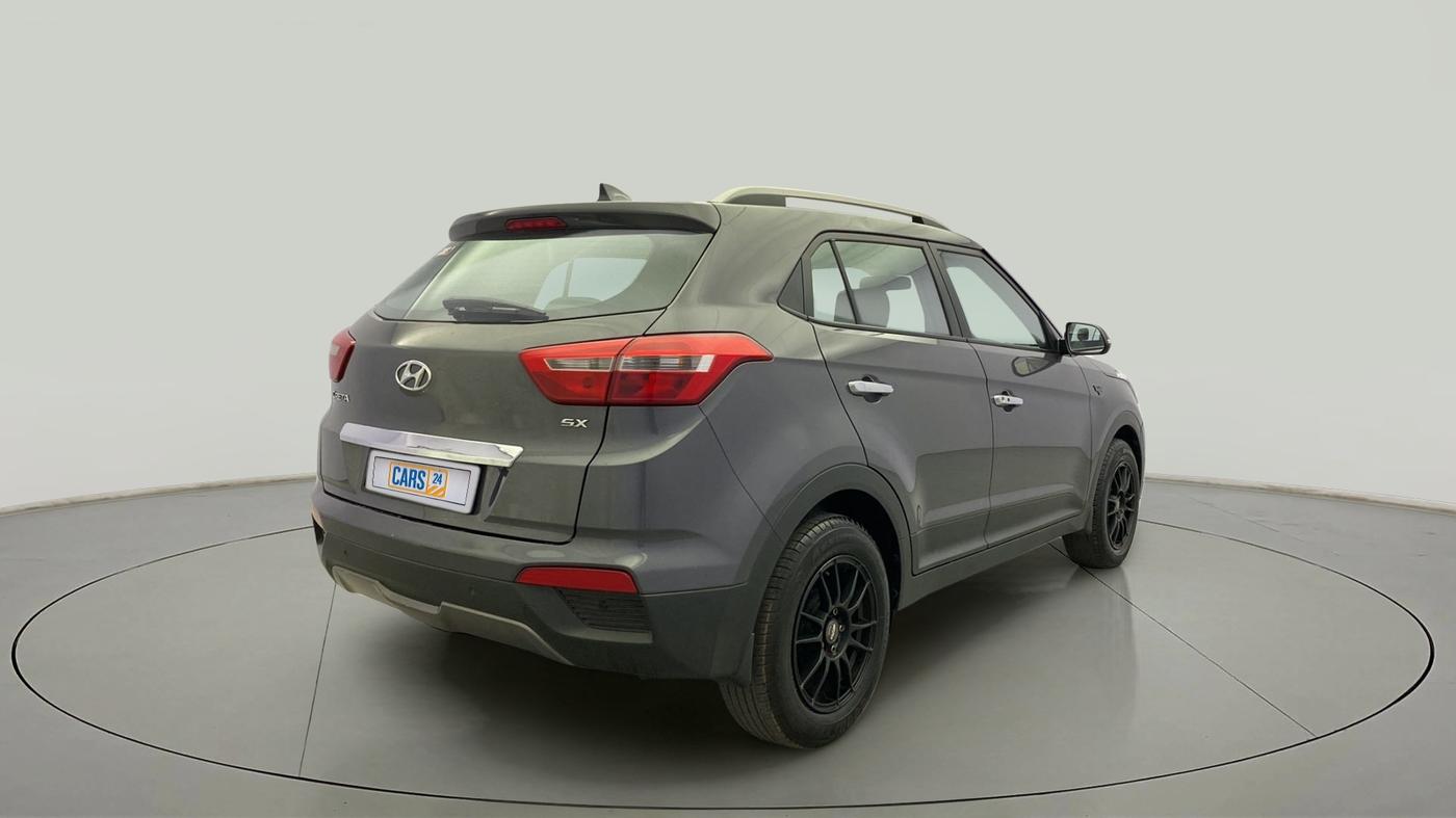 2016 Hyundai Creta SX PLUS 1.6 PETROL, Petrol, Manual, 54,853 km, Right Back Diagonal